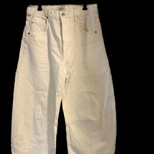 Citizen of Humanity, Premium Vintage, Horseshoe "Barrel"Jeans, white, size 29/8